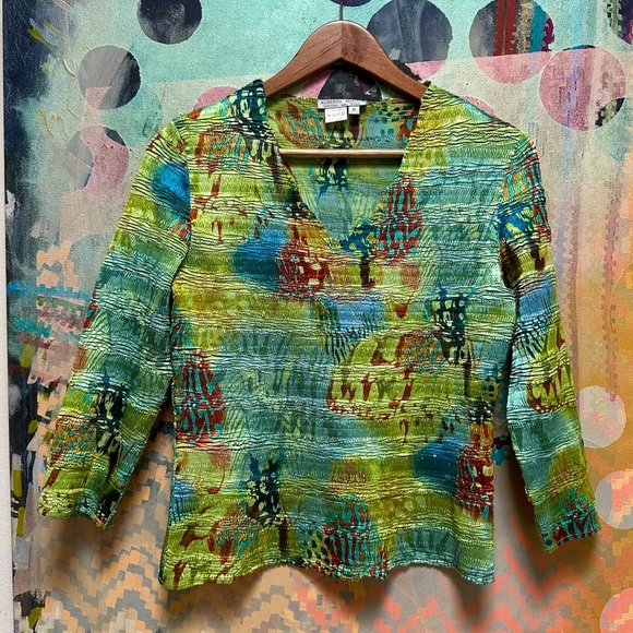 Alberto Makali Tops - Alberto Makali Vintage 90s Y2K designer top